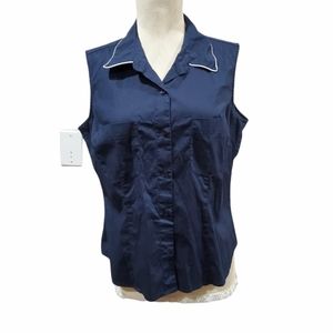 Talbots Stretch Button Up Shirt